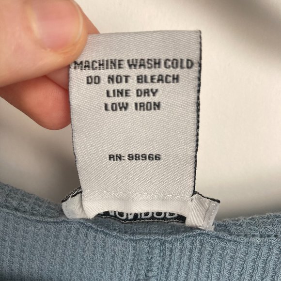 Monroe and Main Blue Waffle Knit Sweater M - Picture 7 of 9